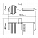 Держатель для туалетной бумаги Wasserkraft Exter K-5259