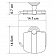 Держатель для туалетной бумаги Wasserkraft Ammer K-7025