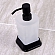 Дозатор для жидкого мыла Wasserkraft Amper K-5499Black