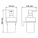 Дозатор для жидкого мыла Wasserkraft Elbe K-7299