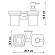 Дозатор для жидкого мыла Wasserkraft Wern K-2589