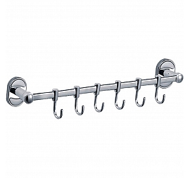 Планка с крючками для полотенец Ledeme 19 L1915-6