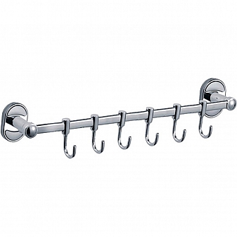 Планка с крючками для полотенец Ledeme 19 L1915-6