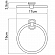 Полотенцедержатель Wasserkraft Oder K-3060