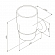 Стакан для зубных щеток AM.PM Like A8034300