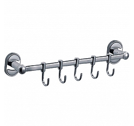 Планка с крючками для полотенец Ledeme 19 L1915-5