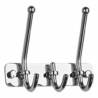 Планка с крючками для полотенец Ledeme L201-3