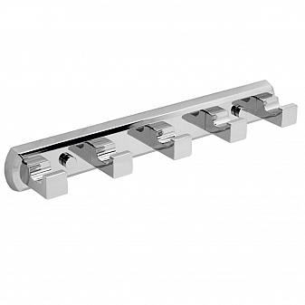 Планка с крючками для полотенец Wasserkraft Lippe K-6575