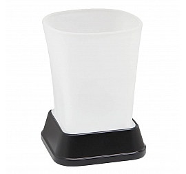 Стакан для зубных щеток Wasserkraft Amper K-5428Black