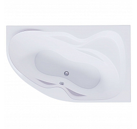 Акриловая ванна Акватек Вега 170х105 см правая