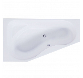 Акриловая ванна Акватек Медея 170х95 см левая