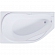 Акриловая ванна Акватек Таурус 170х100 см левая