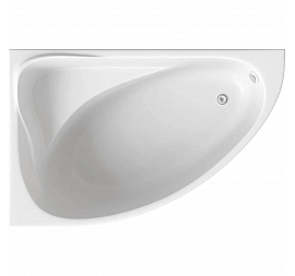 Акриловая ванна Bas Милан В00061 170x110 см левая
