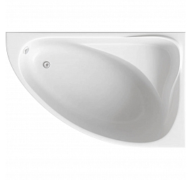 Акриловая ванна Bas Милан В00062 170x110 см правая