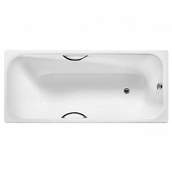 Чугунная ванна Wotte Start 170x70 см с ручками