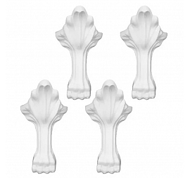 Комплект ножек для ванн Эстет Венеция/Марсель ФР-00001850 белые