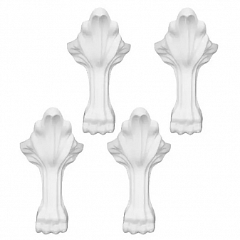 Комплект ножек для ванн Эстет Венеция/Марсель ФР-00001850 белые