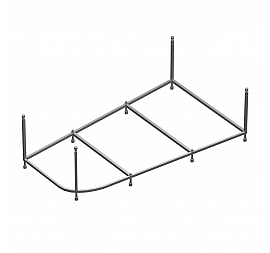 Рама для ванны AM.PM Spirit W72A-160-100W-R2 160х100 см