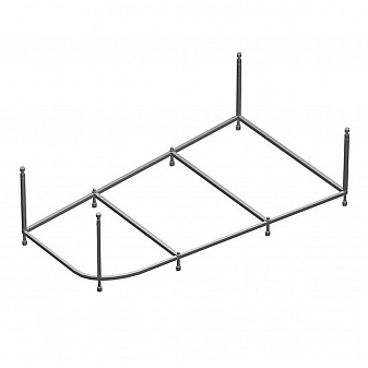 Рама для ванны AM.PM Spirit W72A-160-100W-R2 160х100 см