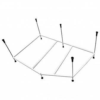 Рама для ванны AM.PM Like W80A-170L110W-R 170 см левая