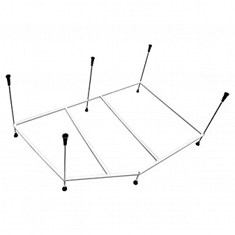 Рама для ванны AM.PM Like W80A-170R110W-R 170 см правая