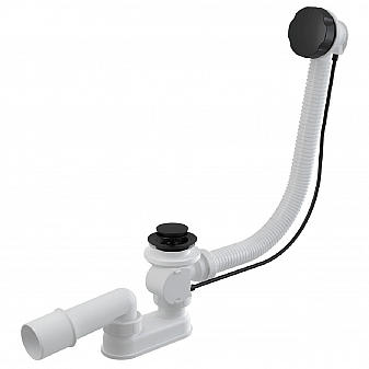 Слив-перелив AlcaPlast A55Black