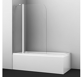 Шторка на ванну Wasserkraft Leine 35P02-110 Fixed 110х140 см