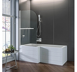 Шторка на ванну Good Door Screen H-HT-80-C-CH 80х140 см