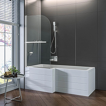 Шторка на ванну Good Door Screen H-HT-80-C-CH 80х140 см