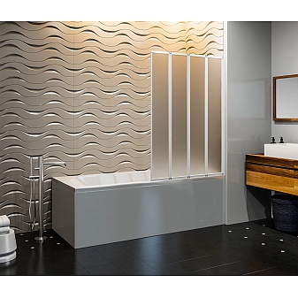 Шторка на ванну Good Door Screen GR4-100-G-WE 100х140 см