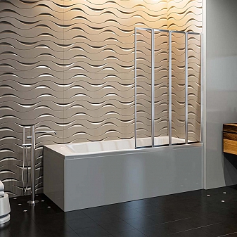 Шторка на ванну Good Door Screen GR4-100-C-CH 100х140 см