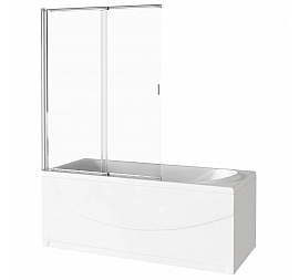 Шторка на ванну Good Door Screen SL-100-C-CH 100х140 см