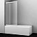 Шторка на ванну Wasserkraft Main 41S02-100 L Matt glass 100х140 см