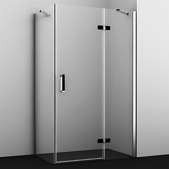 Душевое ограждение Wasserkraft Aller 10H07RBlack Matt 120х90 см