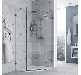 Душевое ограждение Акватон Lax FES R 1AX024SSXX000 100х100 см