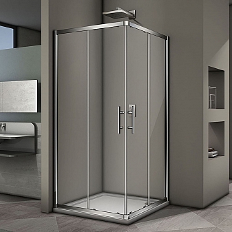 Душевое ограждение Veconi Rovigo RV29-80K-01-19C3 80х80 см