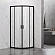 Душевое ограждение Veconi Rovigo RV202B-90-01-C6 90х90 см
