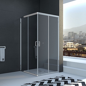 Душевое ограждение Veconi Rovigo RV11-80-01-C5 80х80 см
