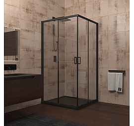 Душевое ограждение Veconi Rovigo RV13-80-01-C5 80х80 см