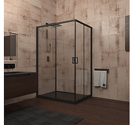 Душевое ограждение Veconi Rovigo RV14-10090-01-C5 100х90 см