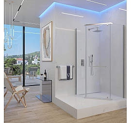 Душевое ограждение Veconi Rovigo RV36-80-01-C5 80х80 см