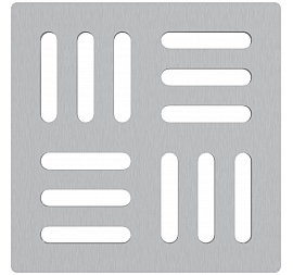 Решетка для душевого трапа AlcaPlast MPV011