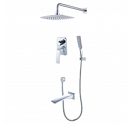 Набор для комплектации душа Lemark Allegro LM5922CW