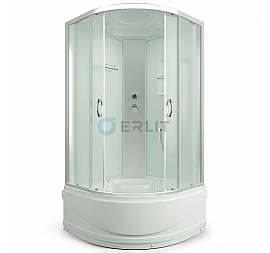 Душевая кабина Erlit Comfort ER 3510TP-C3-RUS 100x100 см матовое стекло