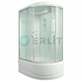 Душевая кабина Erlit Comfort ER 3512TPL-C3-RUS 120x80 см матовое стекло левая