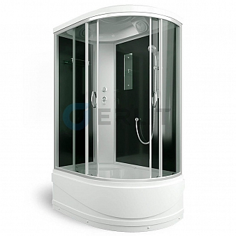 Душевая кабина Erlit Comfort ER 3512TPL-C4-RUS 120x80 см тонированное стекло левая
