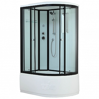 Душевая кабина Timo Standart T-6620 L Black 120х85 см