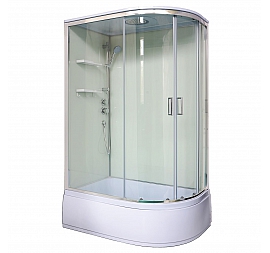 Душевая кабина Loranto CS-22012L 120x80 см левая прозрачное стекло