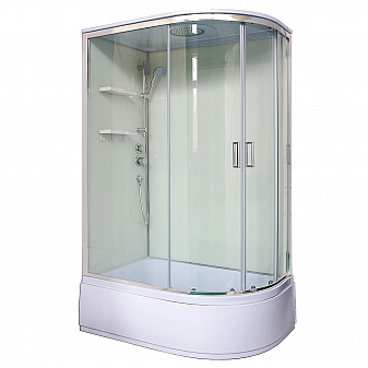 Душевая кабина Loranto CS-22012L 120x80 см левая прозрачное стекло