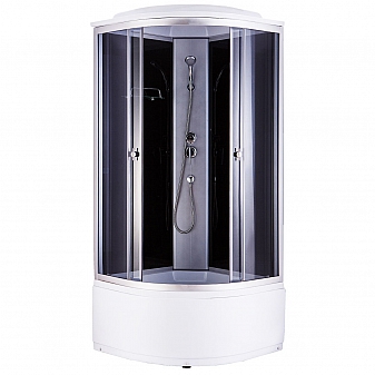 Душевая кабина Loranto CS-1200ТМ/G 120х120 см тонированное стекло